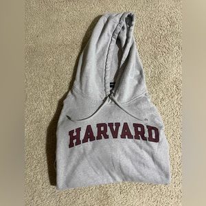 Men’s Gray Under Armour Harvard Hooded Sweatshirt XL